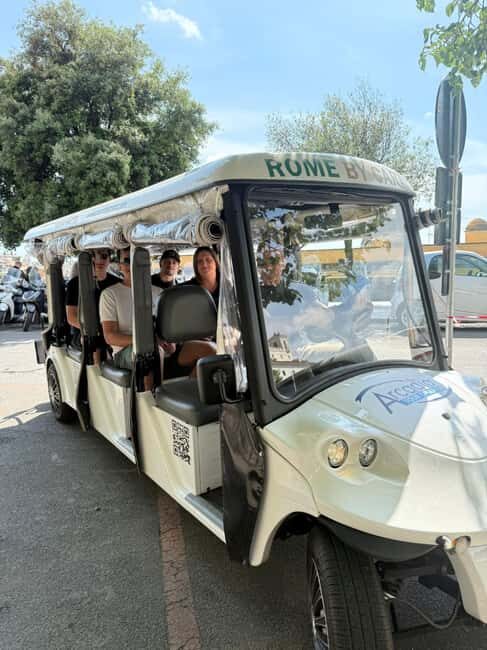 3H Rome: Baroque, Ancient and food experience by Golf Cart - What to Expect from the Tour