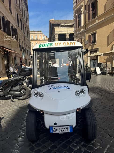 3H Rome: Baroque, Ancient and food experience by Golf Cart - The Pros and Cons