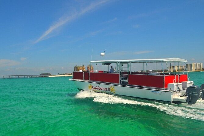 4.5 Hour Sandestin to Crab Island Excursion Aboard Sol y Luna - Departure from Baytowne Marina