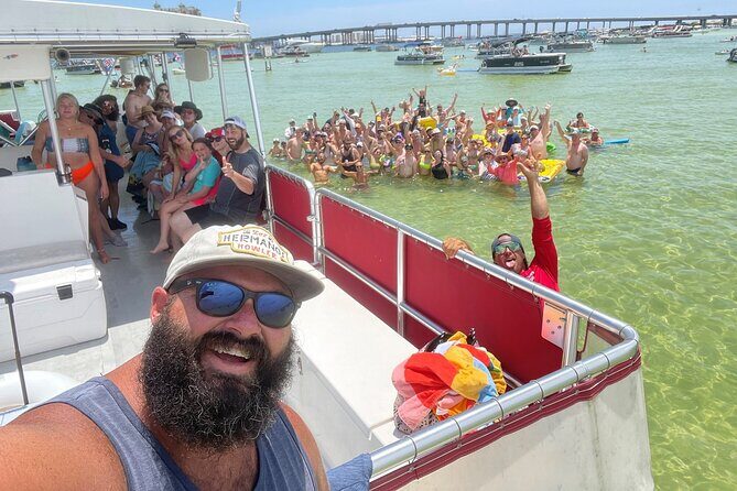4.5 Hour Sandestin to Crab Island Excursion Aboard Sol y Luna - The Ride Out: Smooth Sailing with a Licensed Captain