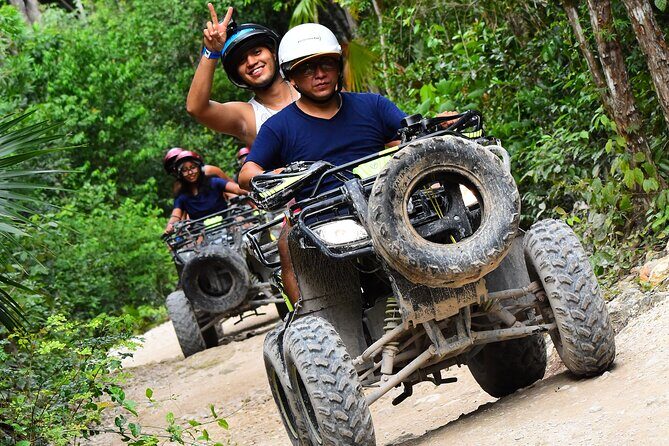 4 activities in 1 Horse Riding, ATV Shared, Cenote & Ziplines from Cancún - Frequently Asked Questions