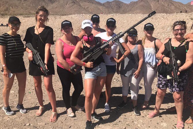 4 Gun Desert Shooting Adventure with Lunch - What to Expect from the Experience