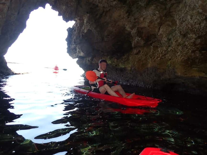4-hour Ayia Napa SeaCaves Guided Kayaking from Limnara beach - Value and Pricing