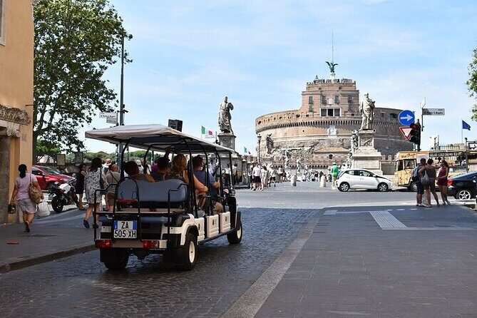 4-Hour Private Customizable Tour of Rome by Golf Cart - An Easy and Enjoyable Way to See Rome