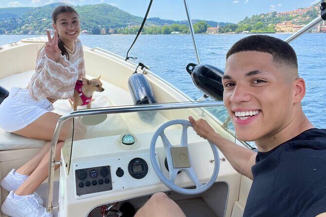 4 Hours Boat Rental Without License 40hp Engine on Lake Como - The Sum Up