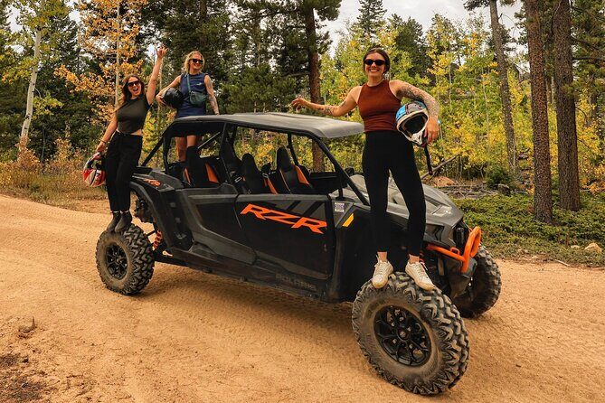 4 passenger UTV ride on mountain trail in Estes Park - Introduction