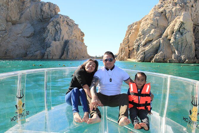 45 Minute Transparent Boat Ride to the Arch of Cabo San Lucas - Key Points