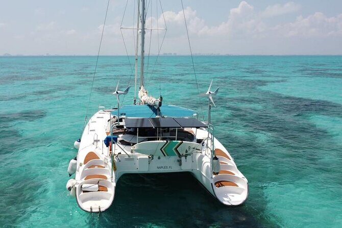 4hrs / 46ft Catamaran Private Charter From Cancun to Isla Mujeres - Who Will Love This Tour?