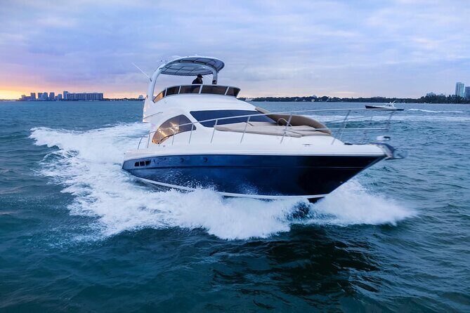 50 FT Miami Yacht Rental (up to 13 guests) - The Itinerary Breakdown