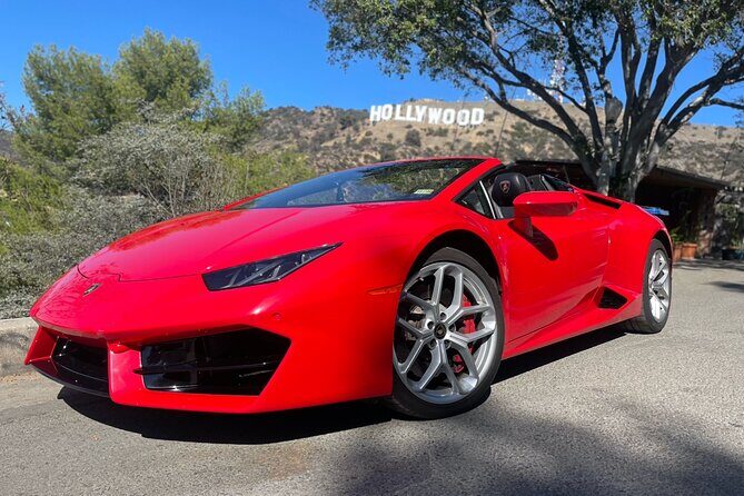 50min Driving Tour: Explore Los Angeles in Lamborghini - The Fine Print: Practical Details