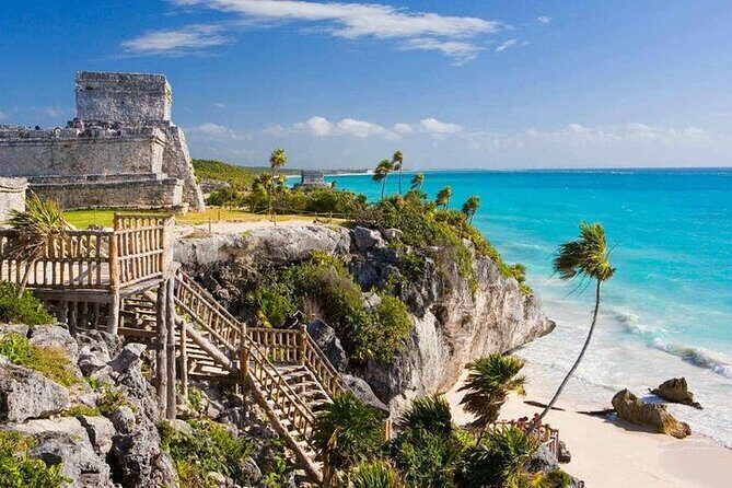 5x1 Tour: Tulum Coba Cenote Mayan Village and Playa del Carmen - Key Points