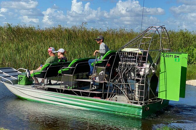 60 min Private Everglades Airboat Ride in Miami - Key Points