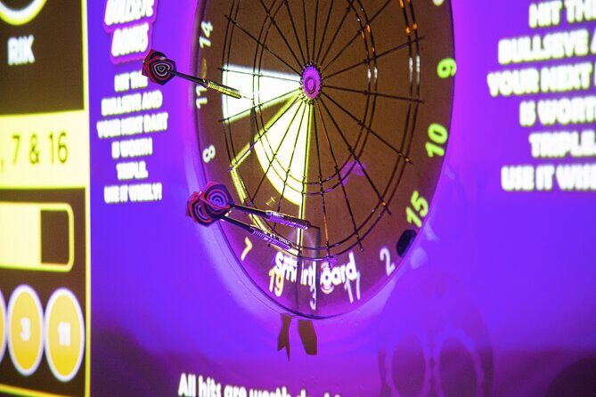 60-minute Augmented Reality Darts - What to Expect from the Augmented Reality Darts Tour in Brighton