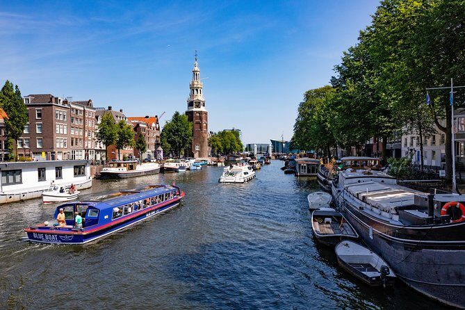 75-minute Amsterdam Canal Cruise by Blue Boat Company - What the Itinerary Looks Like
