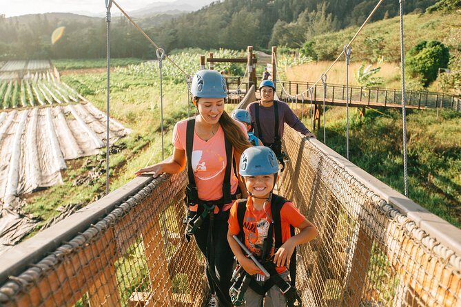 8-Line Zipline Adventure on Oahu's North Shore - What’s Included and What’s Not