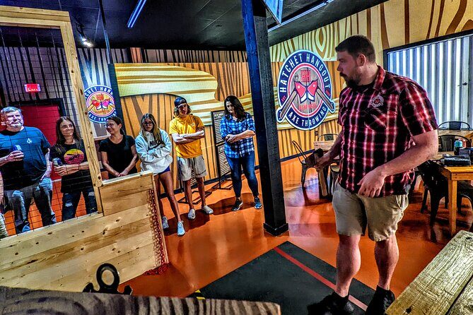 90 Minute Axe Throwing Guided Experience in Clearwater at Hatchet Hangout - What to Expect During Your Axe Throwing Session