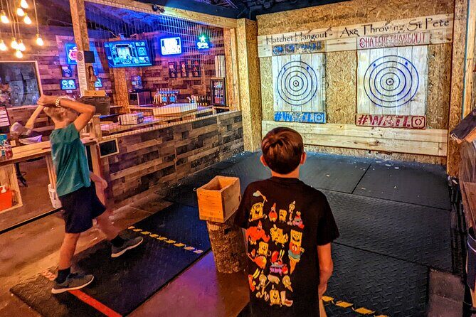 90 Minute Axe Throwing Guided Experience St Pete Hatchet Hangout - What to Expect During Your Visit