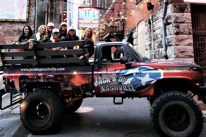 90-Minute Monster Truck Joyride City Tour of Nashville - Key Points