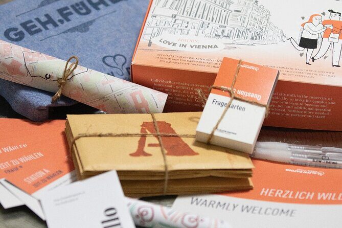 A box for a romantic walk in the city center of Vienna - Exploring the "Love in Vienna" Box in Detail