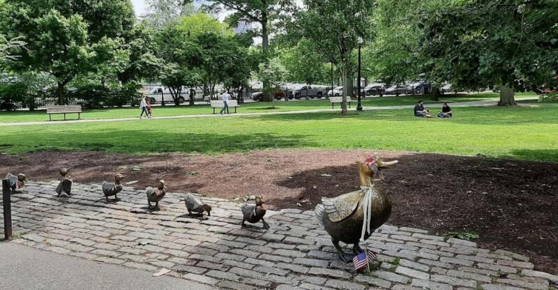 A Journey Through Time: a walking/driving tour of Boston - Key Points