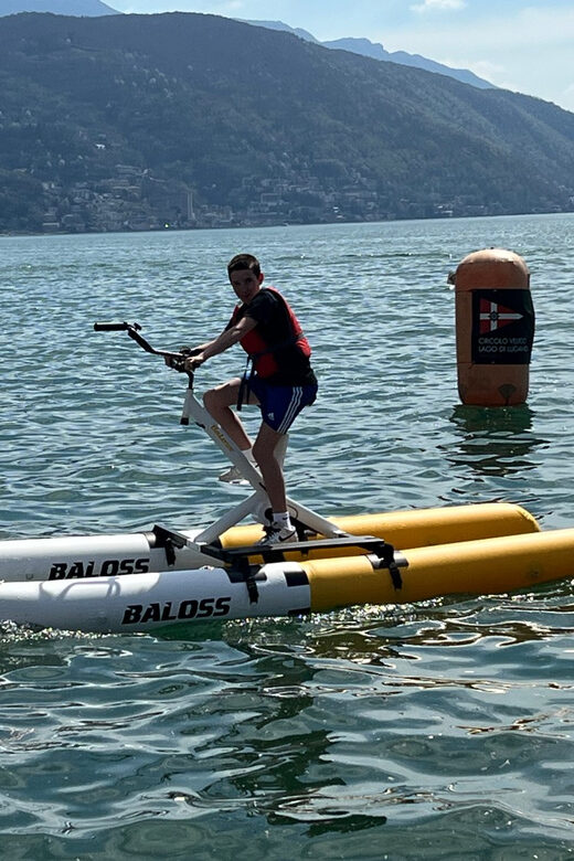 A Water Bike Adventure on Lake Lugano - What to Expect from the Water Bike Tour