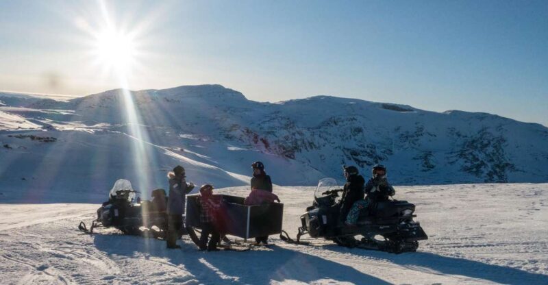 Abisko: Snowmobile Sled Expedition with Snack and Hot Drink - The Experience in Detail