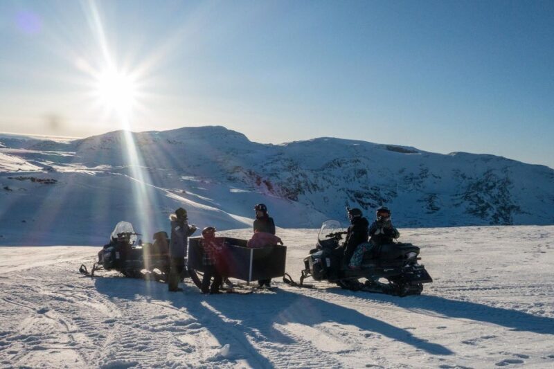 Abisko: Snowmobile Sled Expedition with Snack and Hot Drink - Price and Value