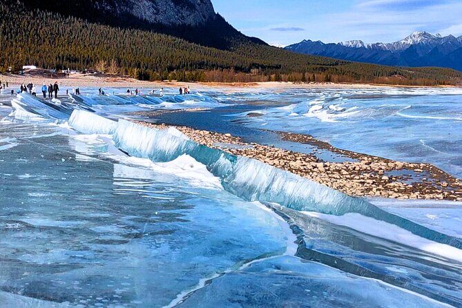 Abraham Lake (Ice bubble lake) Peyto Bow Lake Crowfoot Glacier - Who Will Love This Tour?