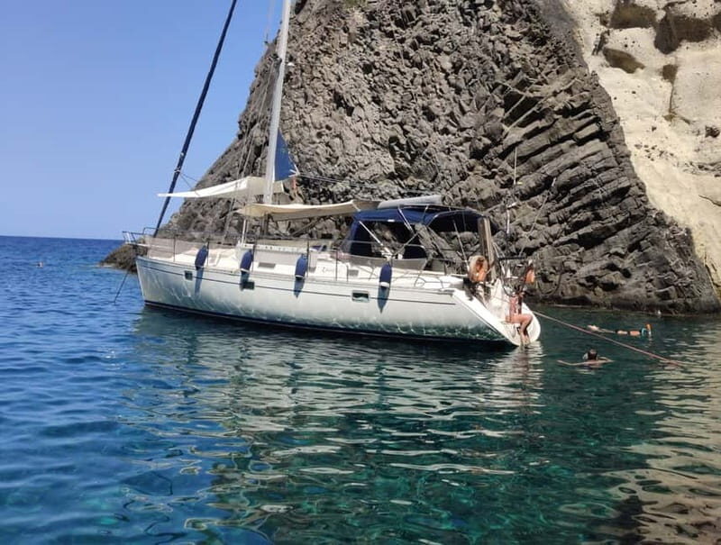 Adamantas: Kleftiko Sailing Cruise with Meal and Swim Stops - The Experience in a Nutshell