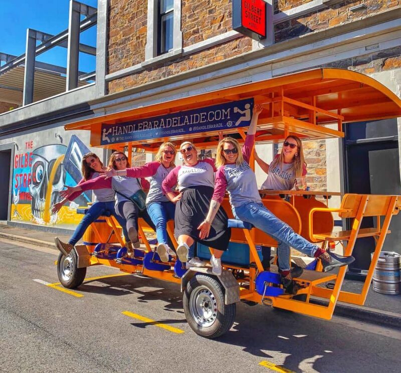 Adelaide: HandleBar Bike Tour with Pub Stops & Dinner Option - Key Points