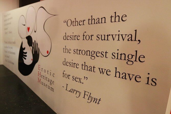Admission to the Erotic Heritage Museum Las Vegas - Key Points