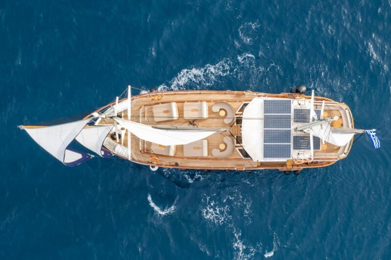 Adonis Luxury Schooner Santorini Full Day Cruise - In The Sum Up