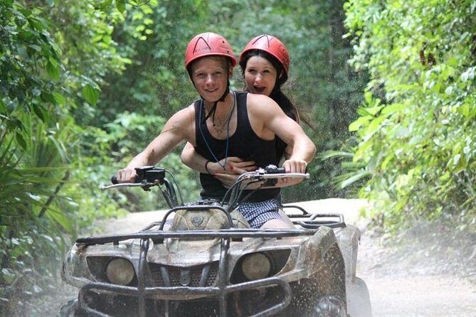 Adrenaline Combo 3 in 1 - ATV'S, (Shared), Ziplines & Cenote from Cancún - FAQ