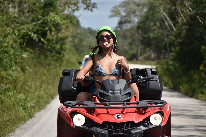 Adrenaline Tour with ATV, Zipline, and Cenote from Cancun - Key Points
