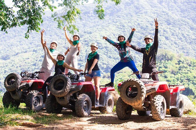 Adventure Combo Jorullo Bridge ATV ZipLine in Puerto Vallarta - Key Points
