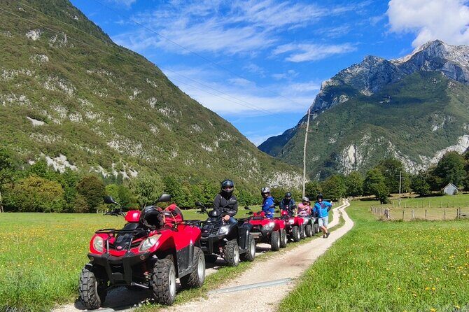 Adventure into Slovenian nature with a quad tour in Bovec. - Key Points