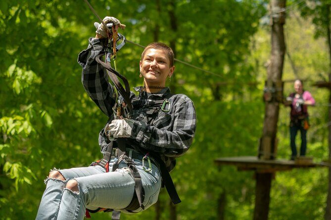 Adventure Park Ziplining and Climbing in Nashville - A Look at the Experience Itself