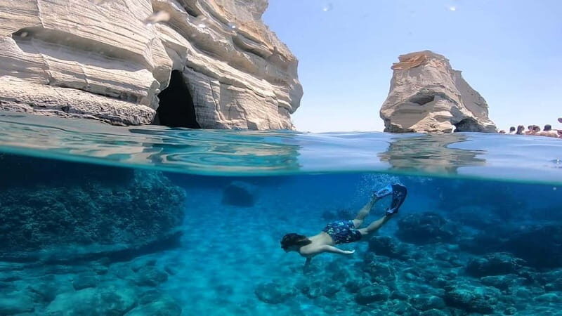 Adventurous Boat Tour to Kleftiko & Sykia Caves - In The Sum Up