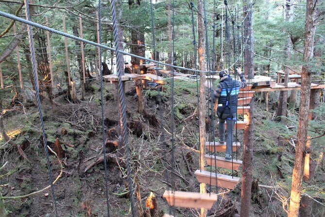 Aerial Adventure Ropes Course in Sitka - Key Points