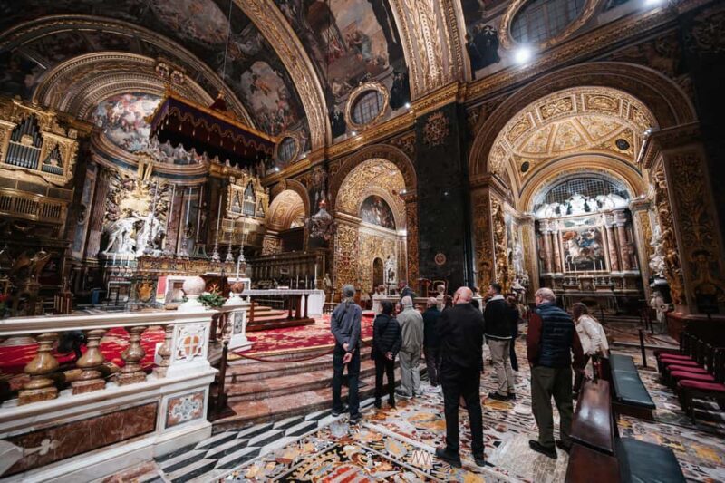 After-hours Tour of St John's Co-Cathedral with Performance - Key Points