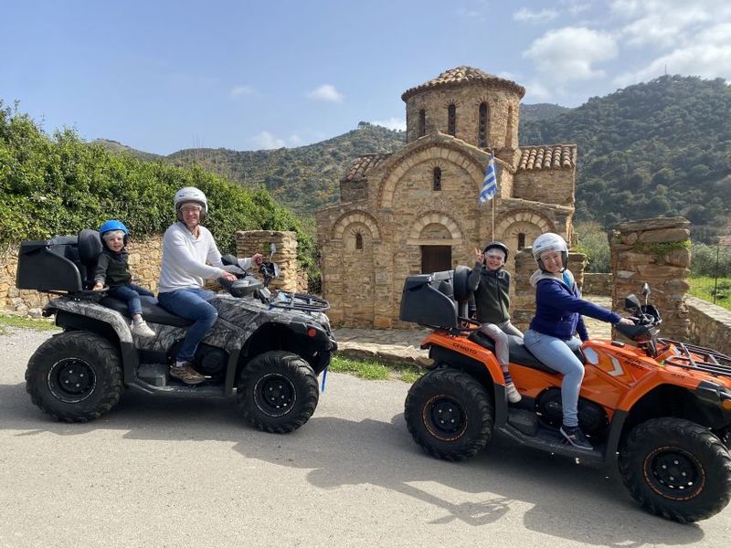 Agia Pelagia Crete Quad Bike authentic backland Tour - Ghost Village Time Travel: Walking the Past Without the Fluff