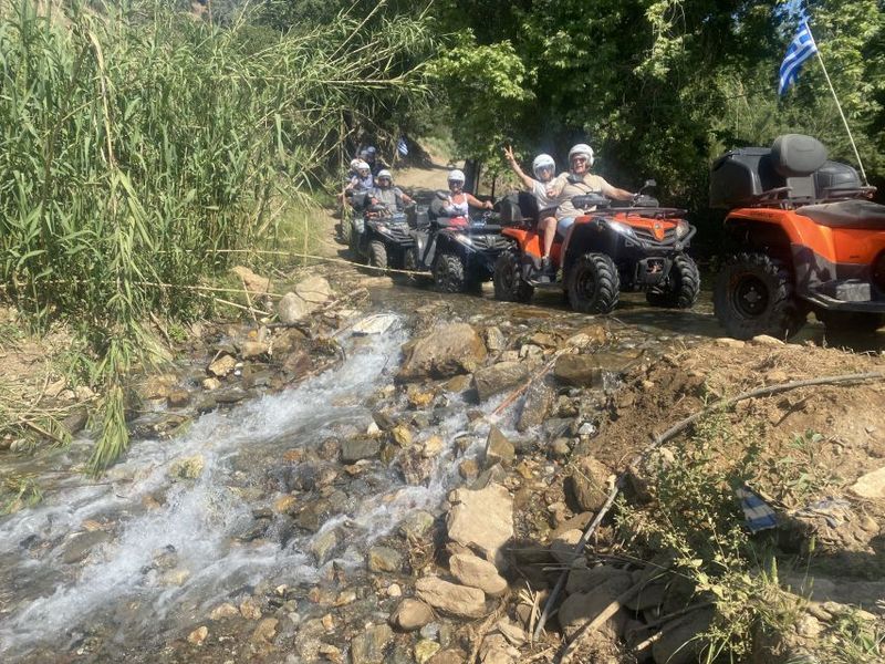 Agia Pelagia Crete Quad Bike authentic backland Tour - The Olive Mill Tour and Free Tasting: The Part Food Lovers Will Remember