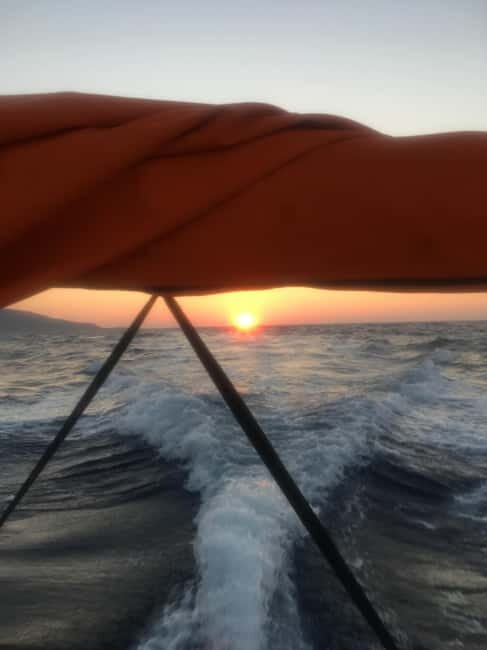 Agia Pelagia: Sunset Motorboat Tour with Soft Drinks - What to Expect from the Sunset Motorboat Tour