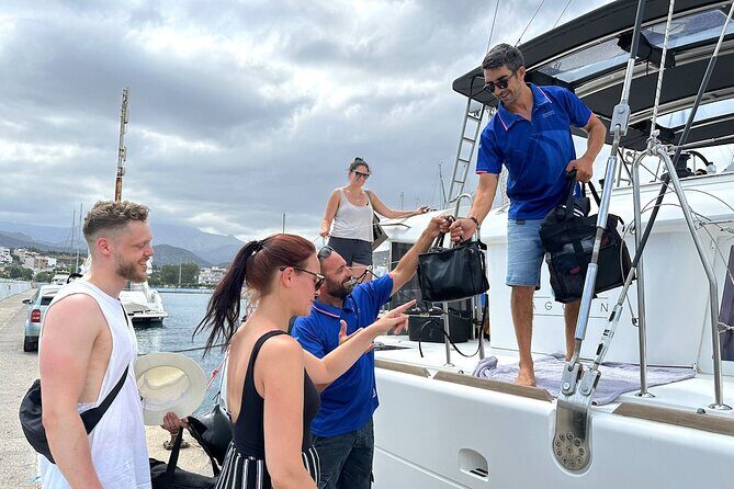 Agios Nikolaos: Catamaran to Spinalonga + Dinner & Transfer - Key Points