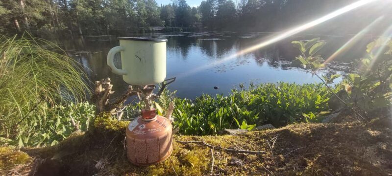 Agunnaryd: Guided Bike Rafting Tour - Key Points