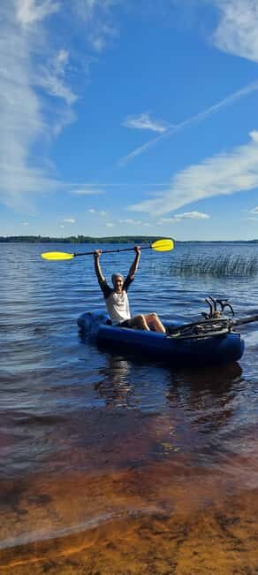 Agunnaryd: Guided Bike Rafting Tour - FAQ