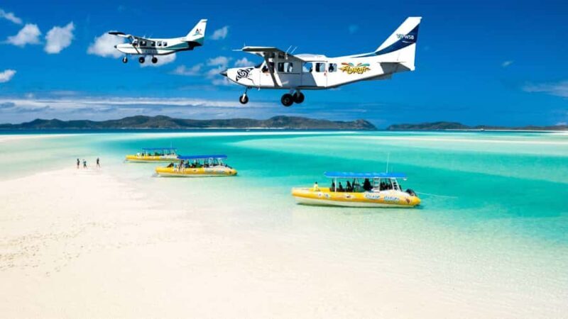 Airlie Beach: Fly Raft Package w Scenic Flight & Snorkeling - Key Points