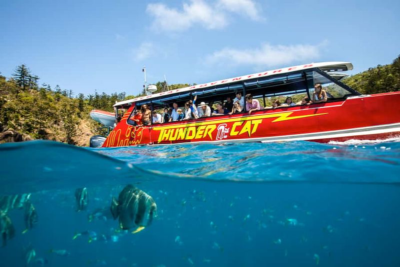 Airlie Beach: Whitehaven Full-Day Eco-Cruise with Buffet - First snorkeling stop: a quieter fringing-reef experience