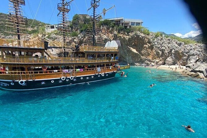 Alanya Grand Pirate Boat Tour with Lunch, Soft Drinks & Transfer - FAQs
