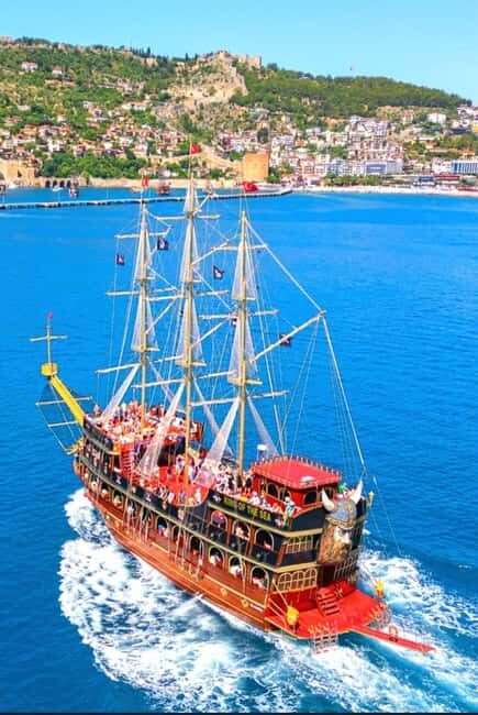 Alanya: Pirate Boat Tour with Food and Drinks - Setting Sail: What to Expect from the Pirate Boat Tour